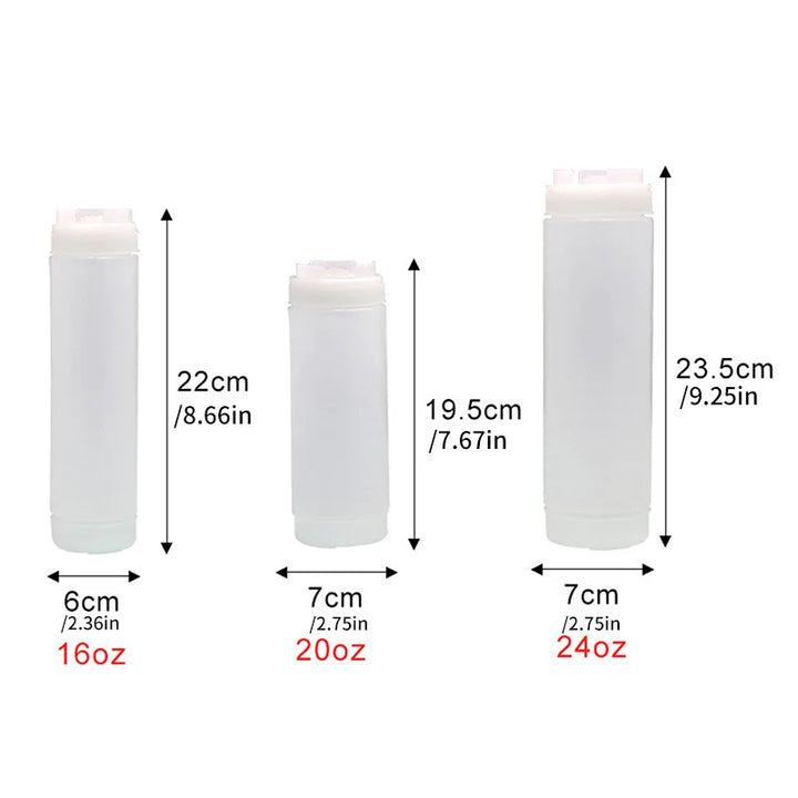Dispenser,Big Capacity,Plastic Sauce Bottles,Squeeze Bottles,Kitchen Tools,Double Head,Tomato Catchup