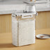 1PC sealed storage container 2.5L portable food storage box with lid suitable for storing grains, flour, rice in the kitchen