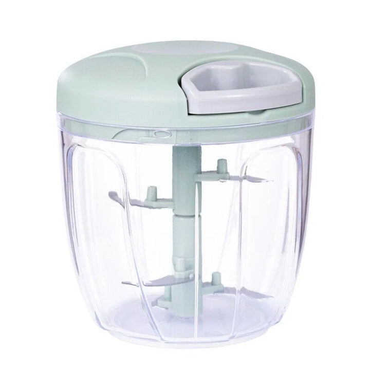 500ML Manual Meat Mincer Garlic Chopper Rotate Garlic Press Crusher Vegetable Onion Cutter Kitchen Cooking Accessories